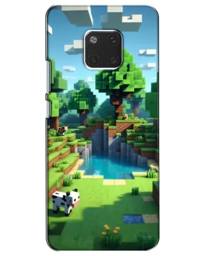 Чехол для Huawei Mate 20 (HMA-L09, HMA-L29) с картинкой «Minecraft летний день»