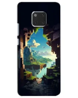 Чехол для Huawei Mate 20 (HMA-L09, HMA-L29) с картинкой «Вид из пещеры»