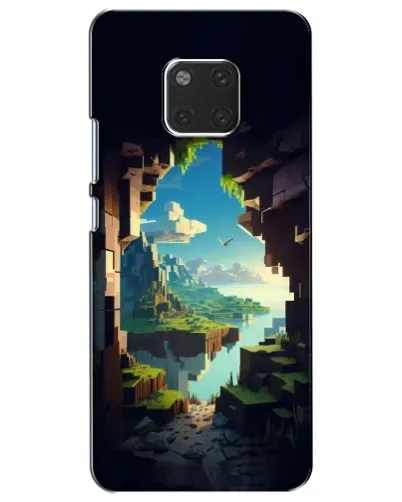 Чехол для Huawei Mate 20 (HMA-L09, HMA-L29) с картинкой «Вид из пещеры»