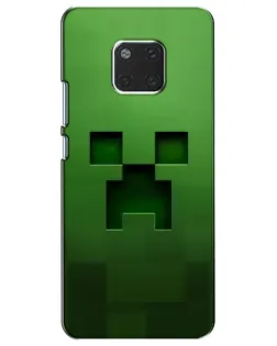 Чехол для Huawei Mate 20 (HMA-L09, HMA-L29) с картинкой «Крипер микро-дизайн»