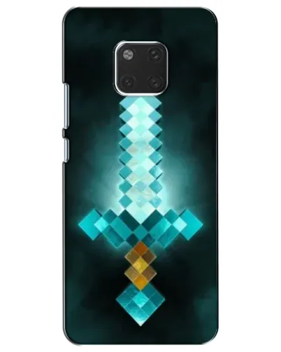 Чехол для Huawei Mate 20 (HMA-L09, HMA-L29) с картинкой «Алмазный меч неон»