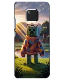 Чехол для Huawei Mate 20 (HMA-L09, HMA-L29) с картинкой «Крипер в свитере»
