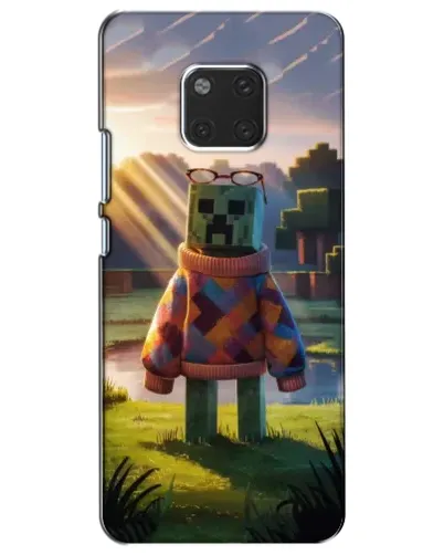 Чехол для Huawei Mate 20 (HMA-L09, HMA-L29) с картинкой «Крипер в свитере»