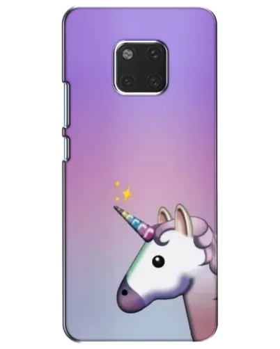 Чехол для Huawei Mate 20 (HMA-L09, HMA-L29) с картинкой «Единорог градиент»