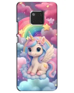 Чехол для Huawei Mate 20 (HMA-L09, HMA-L29) с картинкой «Маленький единорог»