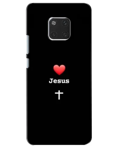 Чехол для Huawei Mate 20 (HMA-L09, HMA-L29) с картинкой «Сердце - Jesus» Чехол для Huawei Mate 20 (HMA-L09, HMA-L29) с картинкой «Сердце - Jesus»