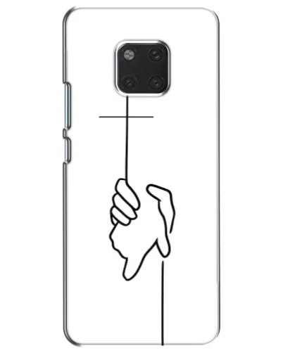 Чехол для Huawei Mate 20 (HMA-L09, HMA-L29) с картинкой «Рука держит» Чехол для Huawei Mate 20 (HMA-L09, HMA-L29) с картинкой «Рука держит»