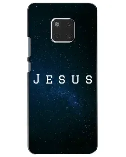 Чехол для Huawei Mate 20 (HMA-L09, HMA-L29) с картинкой «Звездное небо Jesus»