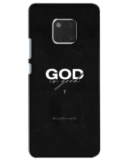 Чехол для Huawei Mate 20 (HMA-L09, HMA-L29) с картинкой «GOD — Бог над всем»