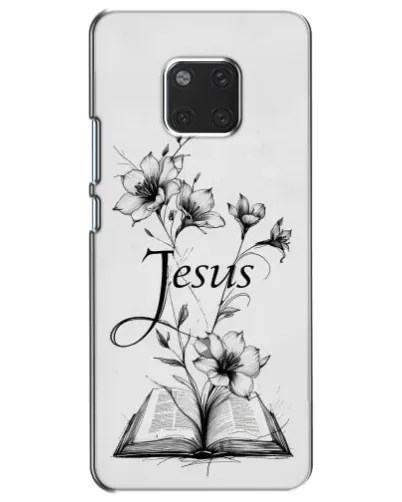 Чехол для Huawei Mate 20 (HMA-L09, HMA-L29) с картинкой «Цветы и Библия» Чехол для Huawei Mate 20 (HMA-L09, HMA-L29) с картинкой «Цветы и Библия»