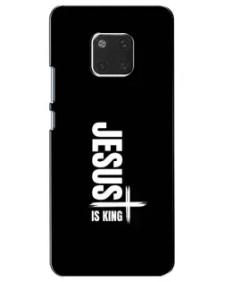 Чехол для Huawei Mate 20 (HMA-L09, HMA-L29) с картинкой «Вертикаль веры Jesus»