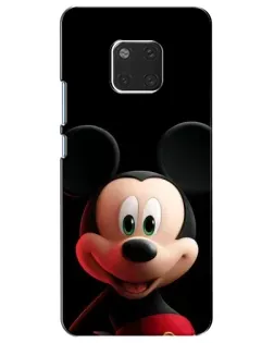 Чехол для Huawei Mate 20 (HMA-L09, HMA-L29) с картинкой «Улыбающийся Микки Маус»