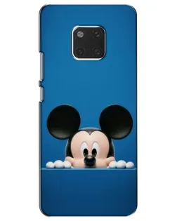 Чехол для Huawei Mate 20 (HMA-L09, HMA-L29) с картинкой «Микки выглядывает»