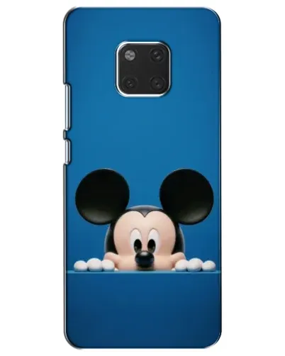 Чехол для Huawei Mate 20 (HMA-L09, HMA-L29) с картинкой «Микки выглядывает»