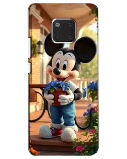 Чехол для Huawei Mate 20 (HMA-L09, HMA-L29) с картинкой «Микки садовод»