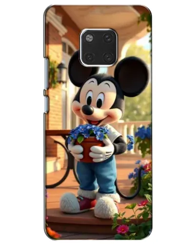 Чехол для Huawei Mate 20 (HMA-L09, HMA-L29) с картинкой «Микки садовод»