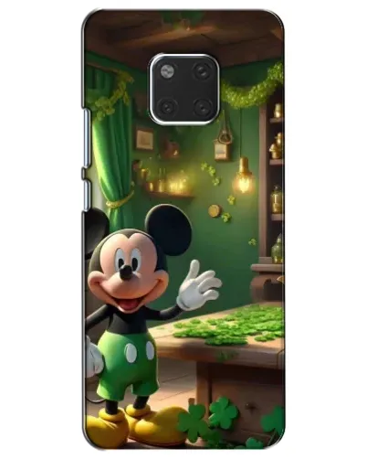 Чехол для Huawei Mate 20 (HMA-L09, HMA-L29) с картинкой «Микки в мастерской»