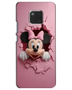 Чехол для Huawei Mate 20 (HMA-L09, HMA-L29) с картинкой «Минни сквозь стену»