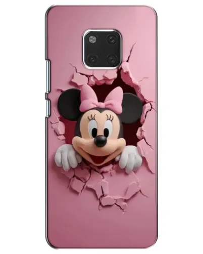Чехол для Huawei Mate 20 (HMA-L09, HMA-L29) с картинкой «Минни сквозь стену»