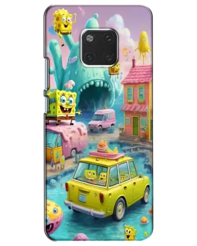 Чехол для Huawei Mate 20 (HMA-L09, HMA-L29) с картинкой «Монстр-трак приключения»