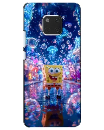 Чехол для Huawei Mate 20 (HMA-L09, HMA-L29) с картинкой «Неоновый океан»