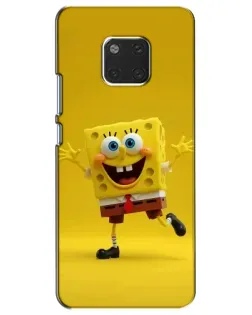 Чехол для Huawei Mate 20 (HMA-L09, HMA-L29) с картинкой «Позитивный Губка Боб»