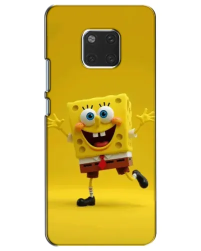 Чехол для Huawei Mate 20 (HMA-L09, HMA-L29) с картинкой «Позитивный Губка Боб»