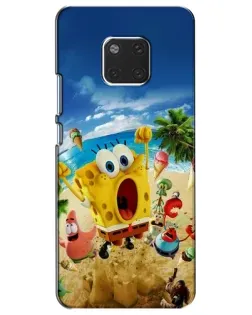 Чехол для Huawei Mate 20 (HMA-L09, HMA-L29) с картинкой «Развлечения на пляже»