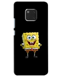 Чехол для Huawei Mate 20 (HMA-L09, HMA-L29) с картинкой «Классический Губка Боб»