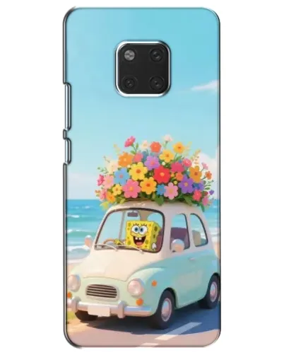 Чехол для Huawei Mate 20 (HMA-L09, HMA-L29) с картинкой «Автомобильное путешествие»
