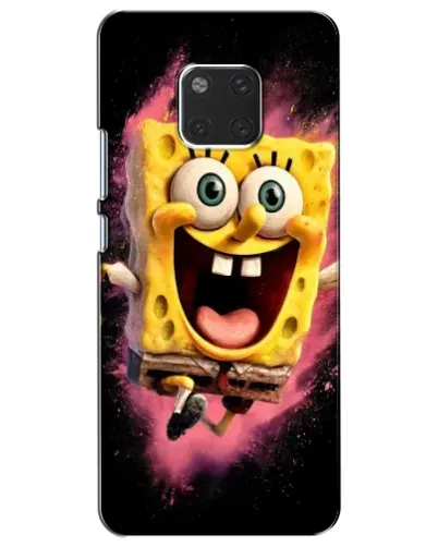 Чехол для Huawei Mate 20 (HMA-L09, HMA-L29) с картинкой «Взрывной Спанч Боб»
