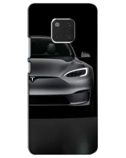 Чехол для Huawei Mate 20 (HMA-L09, HMA-L29) с картинкой «Tesla Model S Look» Чехол для Huawei Mate 20 (HMA-L09, HMA-L29) с картинкой «Tesla Model S Look»