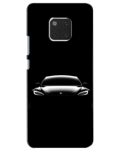 Чехол для Huawei Mate 20 (HMA-L09, HMA-L29) с картинкой «Фары Tesla Night» Чехол для Huawei Mate 20 (HMA-L09, HMA-L29) с картинкой «Фары Tesla Night»
