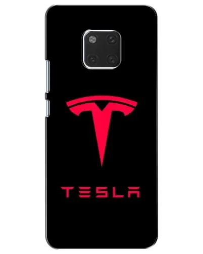 Чехол для Huawei Mate 20 (HMA-L09, HMA-L29) с картинкой «Tesla Red Logo» Чехол для Huawei Mate 20 (HMA-L09, HMA-L29) с картинкой «Tesla Red Logo»