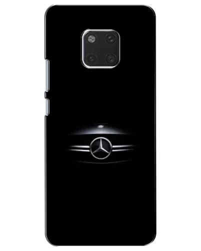 Чехол для Huawei Mate 20 (HMA-L09, HMA-L29) с картинкой «Mercedes — абстрактные линии»