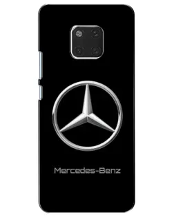 Чехол для Huawei Mate 20 (HMA-L09, HMA-L29) с картинкой «Mercedes Silver Logo»