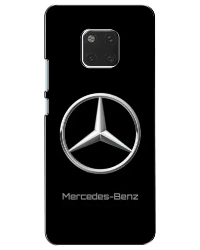 Чехол для Huawei Mate 20 (HMA-L09, HMA-L29) с картинкой «Mercedes Silver Logo»