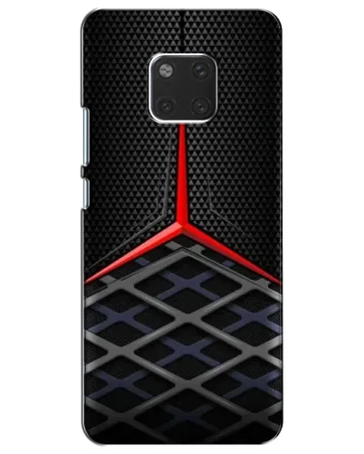Чехол для Huawei Mate 20 (HMA-L09, HMA-L29) с картинкой «Mercedes Carbon Grid»
