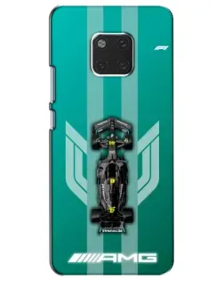 Чехол для Huawei Mate 20 (HMA-L09, HMA-L29) с картинкой «Mercedes AMG Petronas»