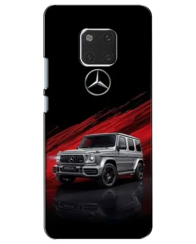 Чехол для Huawei Mate 20 (HMA-L09, HMA-L29) с картинкой «Mercedes G-Class красный»