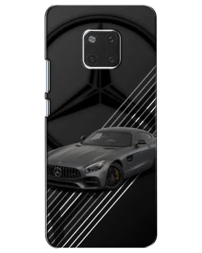Чехол для Huawei Mate 20 (HMA-L09, HMA-L29) с картинкой «Mercedes AMG — графика»