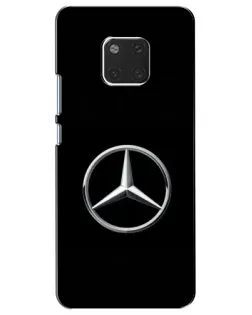 Чехол для Huawei Mate 20 (HMA-L09, HMA-L29) с картинкой «Mercedes классический лого»