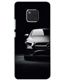 Чехол для Huawei Mate 20 (HMA-L09, HMA-L29) с картинкой «Свет фар Mercedes»