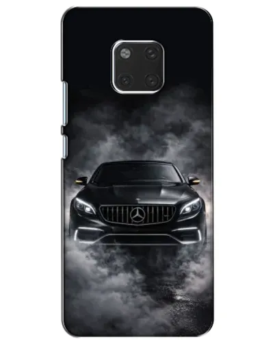 Чехол для Huawei Mate 20 (HMA-L09, HMA-L29) с картинкой «Mercedes в дыму»