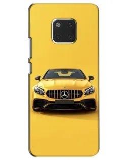 Чехол для Huawei Mate 20 (HMA-L09, HMA-L29) с картинкой «Желтый Mercedes GT»