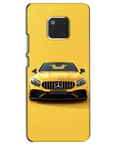 Чехол для Huawei Mate 20 (HMA-L09, HMA-L29) с картинкой «Желтый Mercedes GT»