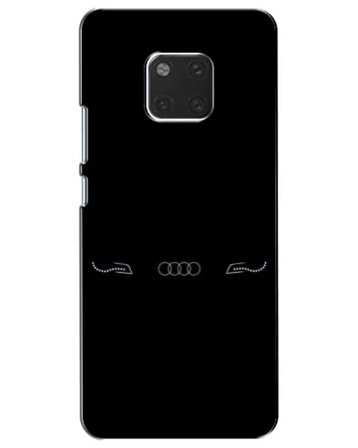 Чехол для Huawei Mate 20 (HMA-L09, HMA-L29) с картинкой «Audi — световой подпись»