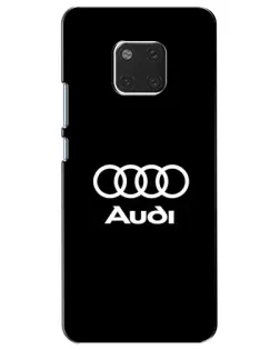 Чехол для Huawei Mate 20 (HMA-L09, HMA-L29) с картинкой «Классическое лого Audi»