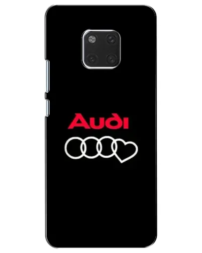 Чехол для Huawei Mate 20 (HMA-L09, HMA-L29) с картинкой «Логотип Audi Heart»