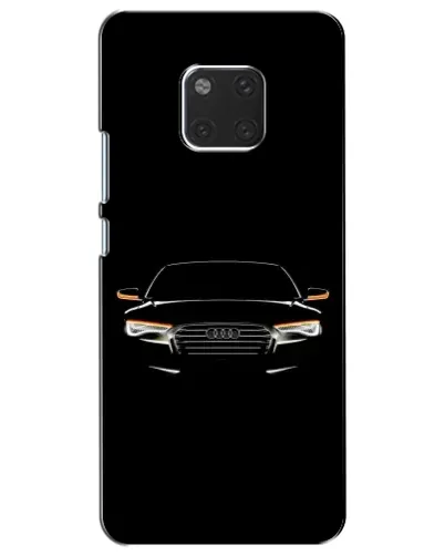 Чехол для Huawei Mate 20 (HMA-L09, HMA-L29) с картинкой «Audi — ночной контур»